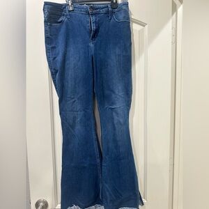 Blue Flared Women's Jeans